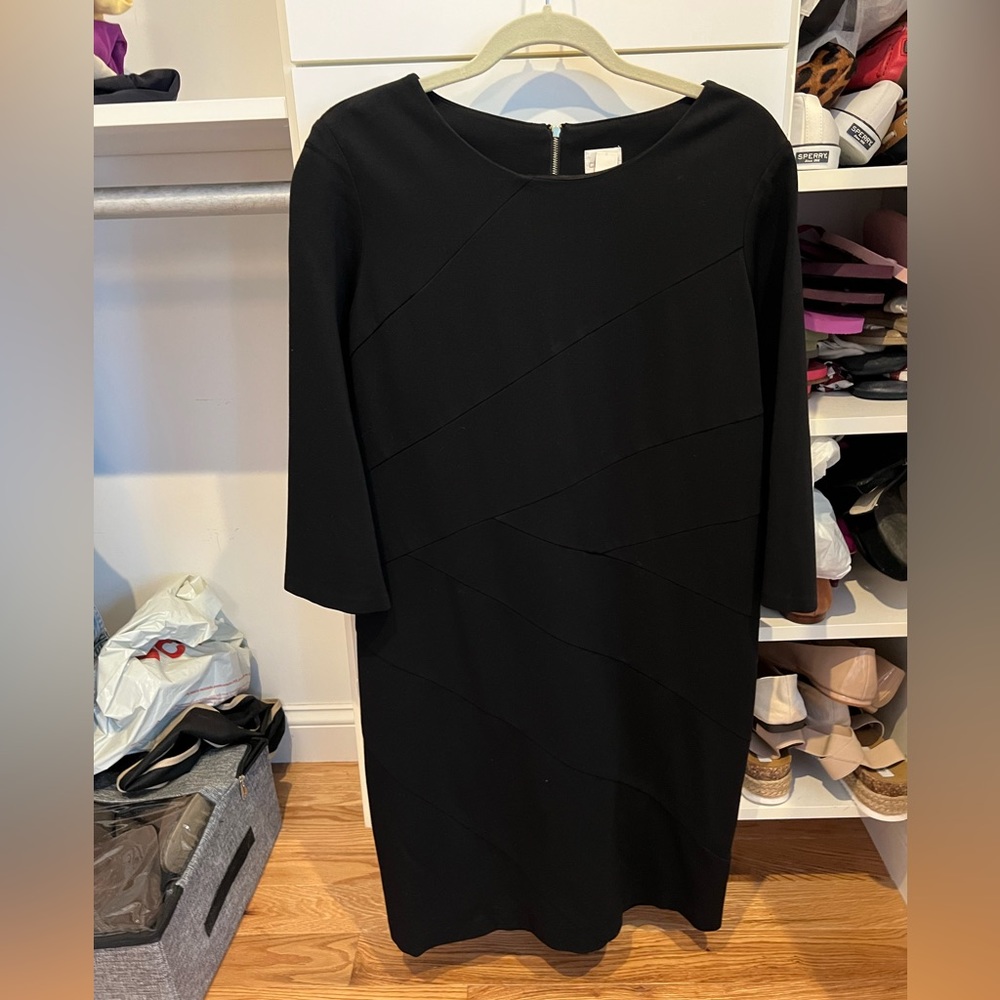 Chicos Black Suit Dress